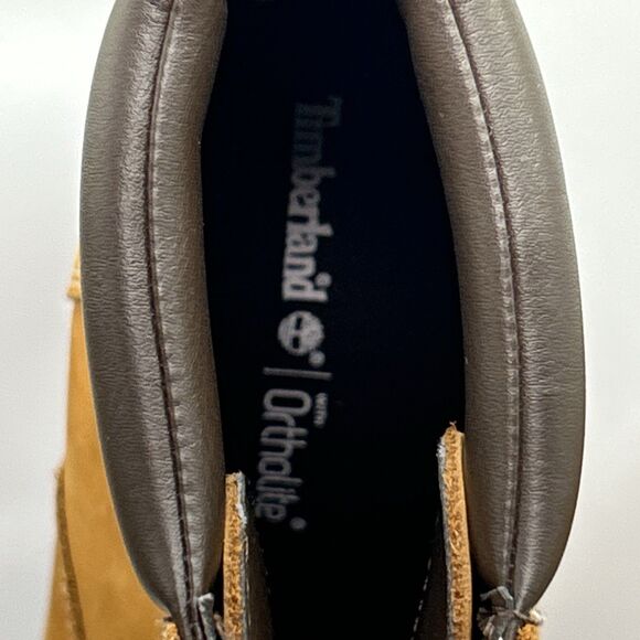 Timberland Women’s 11 9” Tall Wheat Nubuck Leather Heel Booties Tillston DISPLAY - Picture 13 of 15